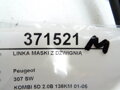 LANKO KAPOTY S PÁKOU PEUGEOT 307 SW (3H) 2002 - 2009