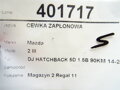 CIEVKA ZAPAĽOVACIA MAZDA 2 (DL, DJ) 2014 - 2022 H6T61271