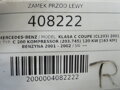ZÁMOK PREDNÝ ĽAVÝ MERCEDES-BENZ CLASS C COUPE (CL203) 2001 - 2011