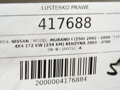 SPÄTNÉ ZRKADLO PRAVÉ NISSAN MURANO I (Z50) 2002 - 2009