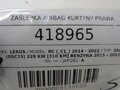 ZÁSLEPKA HLAVOVÉ AIRBAGY PRAVÁ LEXUS RC (_C1_) 2014 - 2022 62470-24060