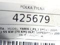 POLICA ZADNÁ TOYOTA YARIS (_P1_) 1999 - 2005