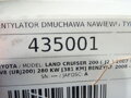 VENTILÁTOR VENTILÁTOR KÚRENIA ZADNÝ TOYOTA LAND CRUISER 200 (_J2_) 2007 - 2022 272700-0560