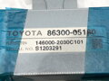 VÝSTUHA ANTÉNNY TOYOTA AVENSIS SEDAN (_T27_) 2008 - 2018 86300-05180