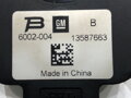 SNÍMAČ NATOČENIA VOLANTU OPEL ASTRA J (P10) 2009 - 2015 13587663