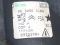 HALOGÉN / HMLOVKA ĽAVÁ PREDNÁ PEUGEOT 607 (9D, 9U) 2000 - 2022 9650003180