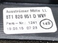 MRIEŽKA VENTILÁCIE PREDNÁ AUDI A4 B8 AVANT (8K5) 2007 - 2015 8T1820951D