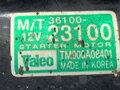 ŠTARTÉR HYUNDAI COUPE II (GK) 2001 - 2012 36100-23100