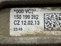 VANKÚŠ MOTORA PRAVÝ VW UP! (121, 122, BL1, BL2, BL3, 123) 2011 - 2022 1S0199262