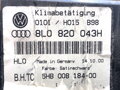 PANEL OVLÁDANIA VENTILÁCIE AUDI A3 (8L1) 1996 - 2006 8L0820043H