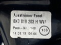 MRIEŽKA VENTILÁCIE ZADNÁ AUDI A5 (8T3) 2007 - 2017 8K0819203H
