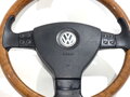 Volant S vankúšom drewniana VW Golf V (1K1) 2003 - 2010 3C0419091 1K0880201BK