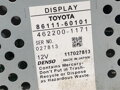 Displej Toyota Land Cruiser Prado (_J12_) 2002 - 2010 86111-60101