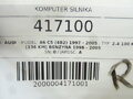Riadiaca jednotka motora Audi A6 C5 (4B2) 1997 - 2005 4B0907552E