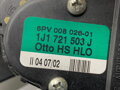 Plynový pedál Audi A3 (8L1) 1996 - 2006 1J1721503J
