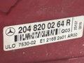 Svetlo pravé zadné Mercedes-benz Class C (W204) 2007 - 2015 2048200264R