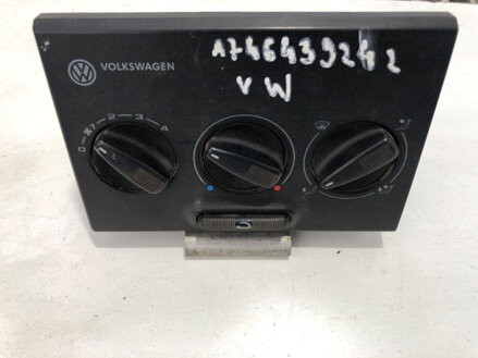 PANEL OVLÁDANIA VENTILÁCIE VW TRANSPORTER IV AUTOBUS (70B, 70C, 7DB, 7DK, 70J, 70K, 7DC, 7 1990 - 2004