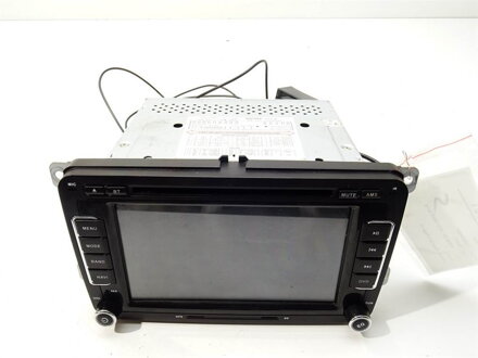 RÁDIO NAVIGÁCIA VW GOLF V VARIANT (1K5) 2007 - 2009