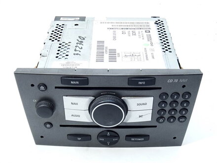 RÁDIO OPEL VECTRA C KOMBI (Z02) 2003 - 2009 93184760