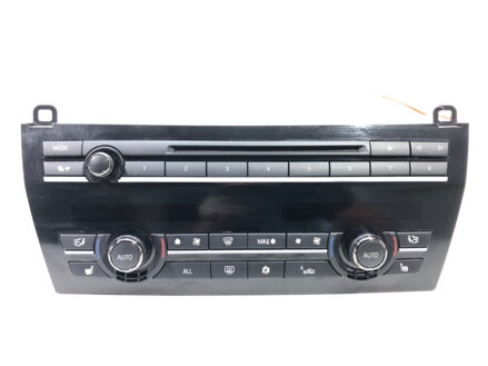 PANEL OVLÁDANIA VENTILÁCIE KLIMATIZÁCIE BMW 7 (F01, F02, F03, F04) 2008 - 2015 9233648
