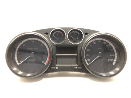 TACHOMETER BUDÍKY PEUGEOT 308 I (4A_, 4C_) 2007 - 2016 9665107480