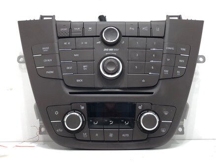 PANEL OVLÁDANIA RÁDIA OPEL INSIGNIA A SPORTS TOURER (G09) 2008 - 2017 13277866 13277913