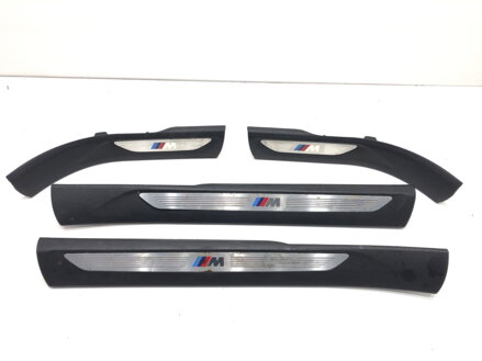 LIŠTY KRYTY / NÁSTAVCE PRAHOVÉ SADA M-PAKET BMW X6 (F16, F86) 2014 - 2019 7382255