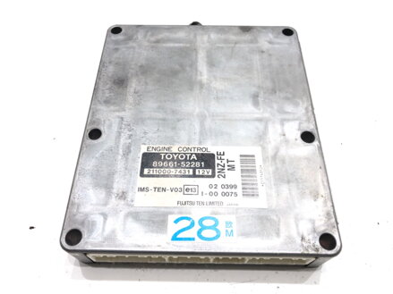 RIADIACA JEDNOTKA MOTORA TOYOTA YARIS VERSO (_P2_) 1999 - 2005 89661-52281