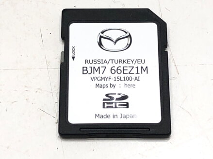 KARTA NAVIGÁCIE SD MAZDA 2 (DL, DJ) 2014 - 2022 BJM766EZ1M