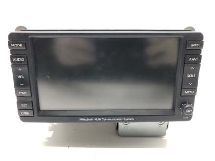 RÁDIO NAVIGÁCIA MITSUBISHI OUTLANDER II (CW_W) 2006 - 2012