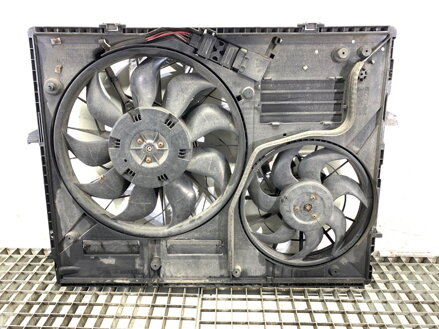 VENTILÁTOR CHLADIČA AUDI Q7 (4LB) 2006 - 2016 7L0121203G 0130706809