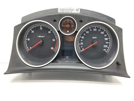 TACHOMETER BUDÍKY OPEL ASTRA H (A04) 2004 - 2014 13172012