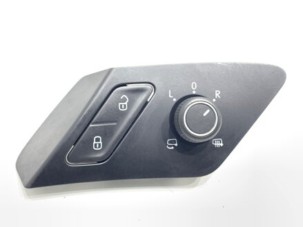 PREPÍNAČ REGULÁCIE ZRKADIEL VW GOLF VII VARIANT (BA5, BV5) 2013 - 2022 5G0959565AG