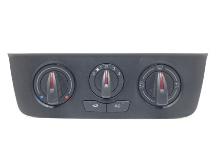 PANEL OVLÁDANIA VENTILÁCIE SEAT IBIZA IV (6J5, 6P1) 2008 - 2017 6J0820045
