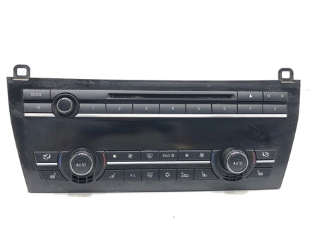 PANEL OVLÁDANIA VENTILÁCIE BMW 7 (F01, F02, F03, F04) 2008 - 2015 9202593