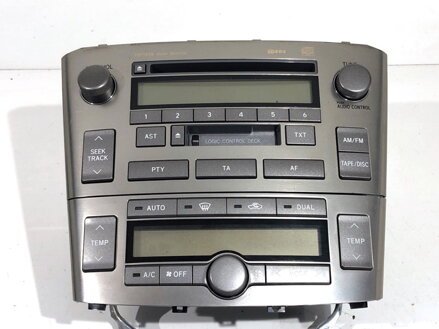 RÁDIO TOYOTA AVENSIS SEDAN (_T25_) 2003 - 2008 86120-05080