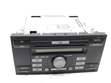 RÁDIO FORD FIESTA V (JH_, JD_) 2001 - 2014 6S61-18C815-AJ