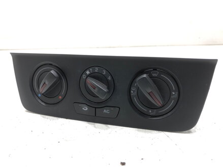 PANEL OVLÁDANIA VENTILÁCIE SEAT IBIZA IV (6J5, 6P1) 2008 - 2017 6J0820045A