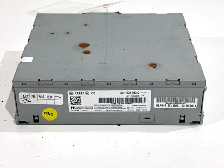Tuner rádia Audi A6 C7 (4G2, 4GC) 2010 - 2018 4G1035053C