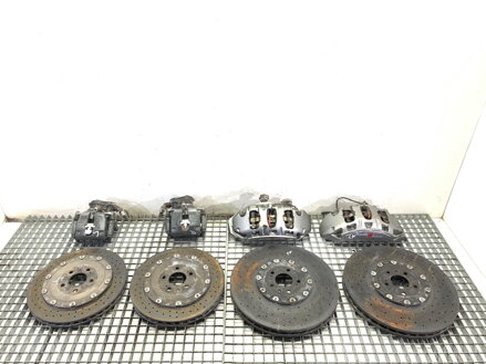 Strmene kotúče sada ceramika Audi A6 C7 Avant (4G5, 4GD) 2011 - 2018 4G0615601F 4G0615302Q