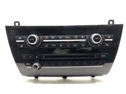 Panel ovládania ventilácie rádia BMW X6 (F16, F86) 2014 - 2019 9390459