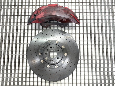 Brzdový strmeň kotúč ceramiczna ľavý predný Audi A6 C8 Avant (4A5) 2018 - 2022 4K0615301AD