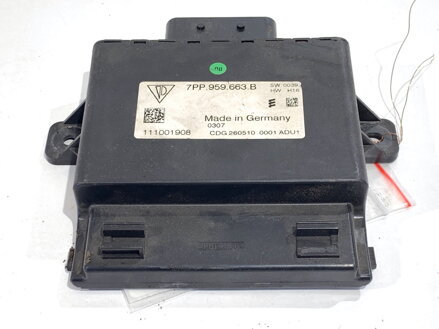 Modul riadiaca jednotka napätia Porsche Panamera (970) 2009 - 2017 7PP959663B