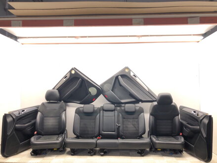 Sedadlá lavica / sedačka tapacíry sada Mercedes-benz Class M (W166) 2011 - 2015