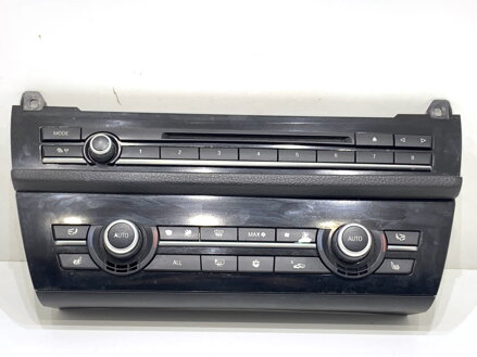 Panel ovládania ventilácie BMW 5 (F10) 2009 - 2016 9236477