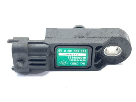 Snímač tlaku preplňovania Renault Grand Scénic III (JZ0/1_) 2009 - 2022 0281002997