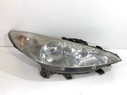 Svetlo pravé predné Peugeot 207 (WA_, WC_) 2006 - 2015 9649986180