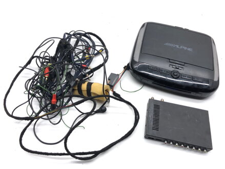 Monitor displej / obrazovka prehrávač DVD LCD alpine VW Transporter V Autobus (7HB, 7HJ, 7EB, 7EJ) 2003 - 2015 PKG-2100P TMX-R2100