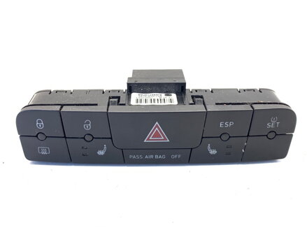 Spínač svetiel výstražných Seat Ibiza IV SC (6J1, 6P5) 2008 - 2018 6J0927137AB