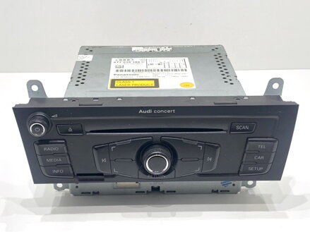 Rádio Audi A4 B8 (8K2) 2007 - 2015 8T1035186C